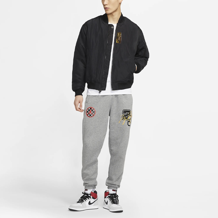 Lookbook ジョーダン23 エンジニアード ブラック デジタル柄 マルチポケットボンバージャケット CV2787-010