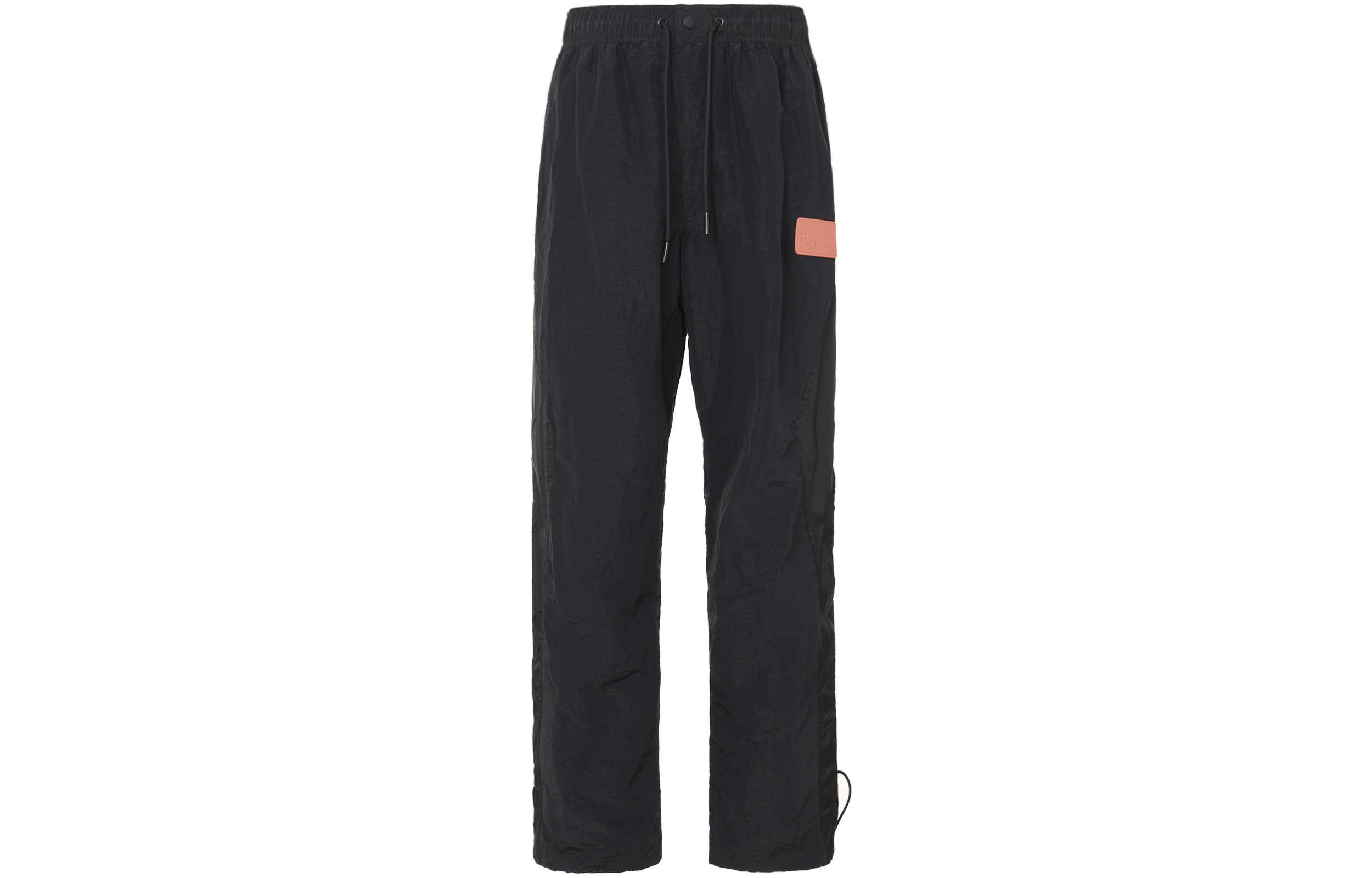 Jordan 23 Engineered Black Woven Joggers with Zippered Ankle Cuffs CN4581-010