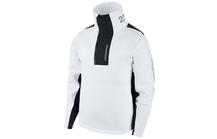 Order Sudadera Jordan 23 Engineered Colorblock Half-Zip Knit Blanca BQ5738-100