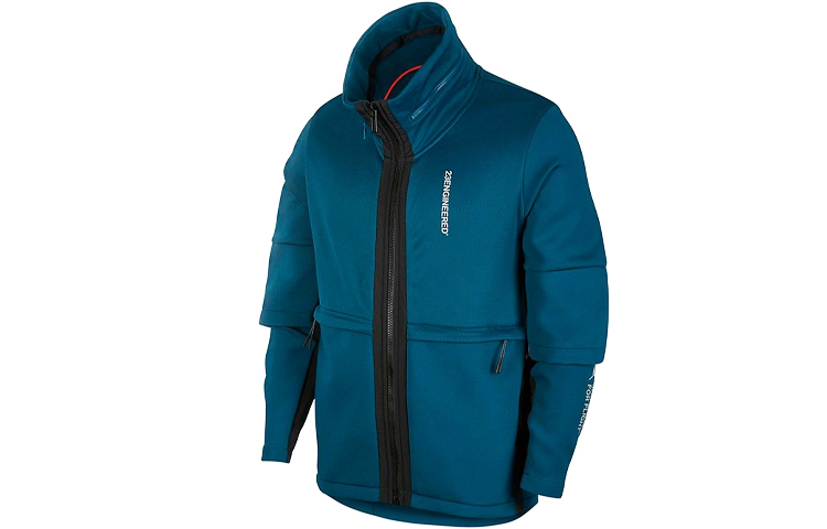 Jordan 23 Engineered Colorblock Retro Jacket with Packable Hood Blue Mens BQ5766-347
