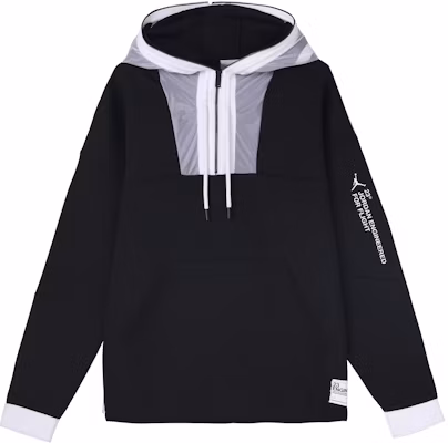 Jordan 23 Engineered Half-Zip Pullover Hoodie Jacket Black AT9780-010 Buy Jordan 23 Engineered Half-Zip Pullover Hoodie Jacket Black AT9780-010