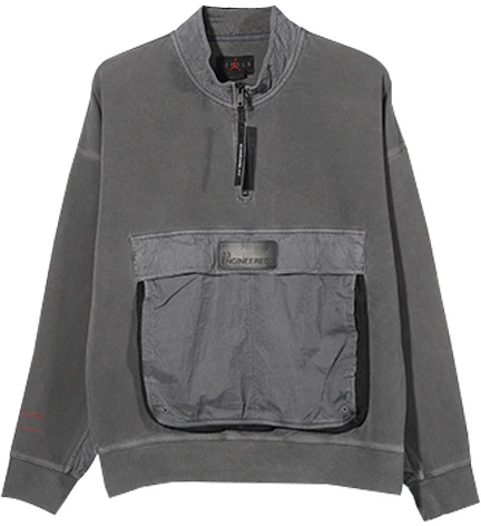 jordan-23-engineered-half-zip-pullover-sweatshirt-jacket-black-cj-5998-010