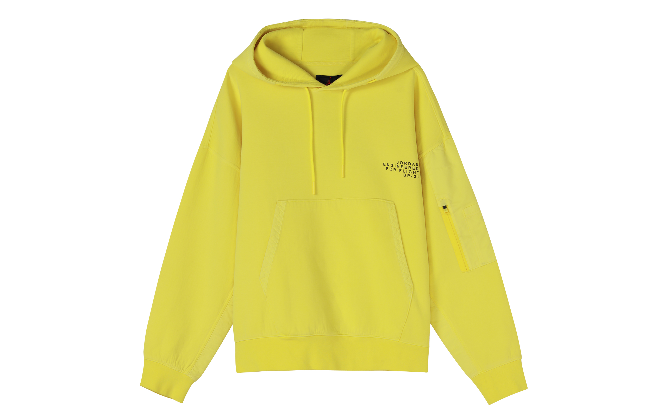 Jordan 23 Engineered Knit Hoodie Yellow for Men - Casual Sportswear Gift Idea CV2768-731