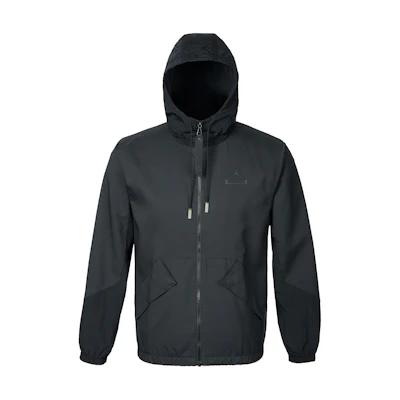 Jordan 23 Engineered Logo Print Full-Zip Hoodie Jacket Black DX9640-010