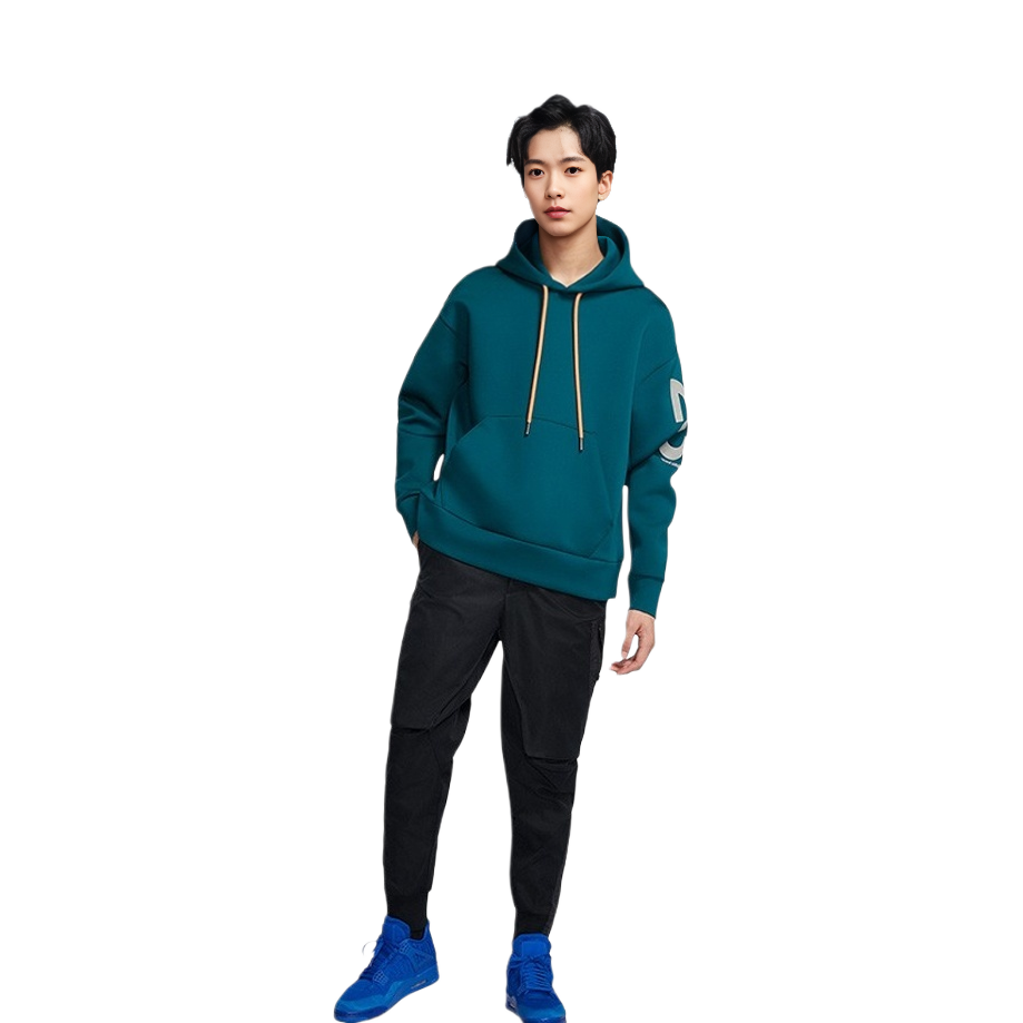 Order Jordan 23 Engineered Loose Knit Basketball Hoodie Dark Teal Blue CD6059-347