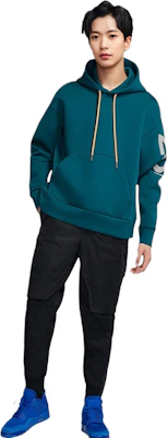 Jordan 23 Engineered Loose Knit Basketball Hoodie Dark Teal Blue CD6059-347 Lookbook Jordan 23 Engineered Loose Knit Basketball Hoodie Dark Teal Blue CD6059-347