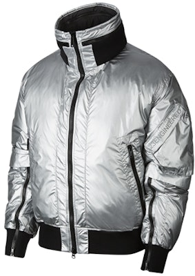 Jordan 23 Engineered MA-1 Silver Lightweight Hooded Down Jacket Men CQ2465-095 Order Jordan 23 Engineered MA-1 Silver Lightweight Hooded Down Jacket Men CQ2465-095