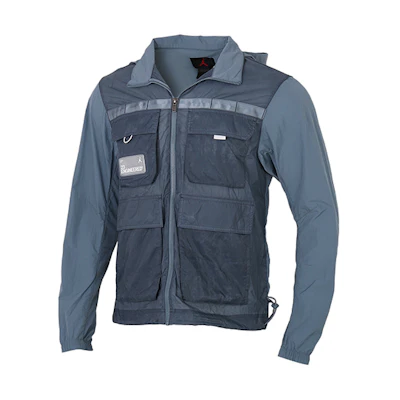 Jordan 23 Engineered Navy Multi-Pocket Outdoor Hooded Utility Jacket CK8936-033