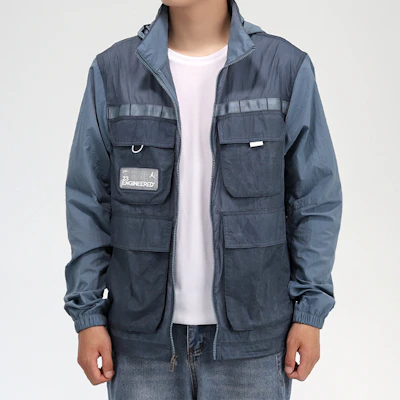 Jordan 23 Engineered Navy Multi-Pocket Outdoor Hooded Utility Jacket CK8936-033 Lookbook Jordan 23 Engineered Navy Multi-Pocket Outdoor Hooded Utility Jacket CK8936-033