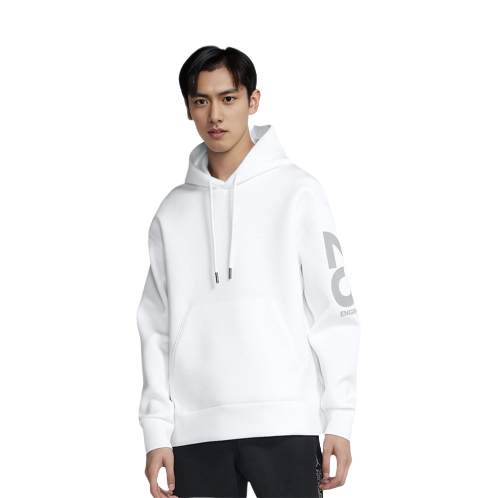 Shop Sudadera con Capucha Jordan 23 Engineered Pattern Knit Blanca. CD6059-100