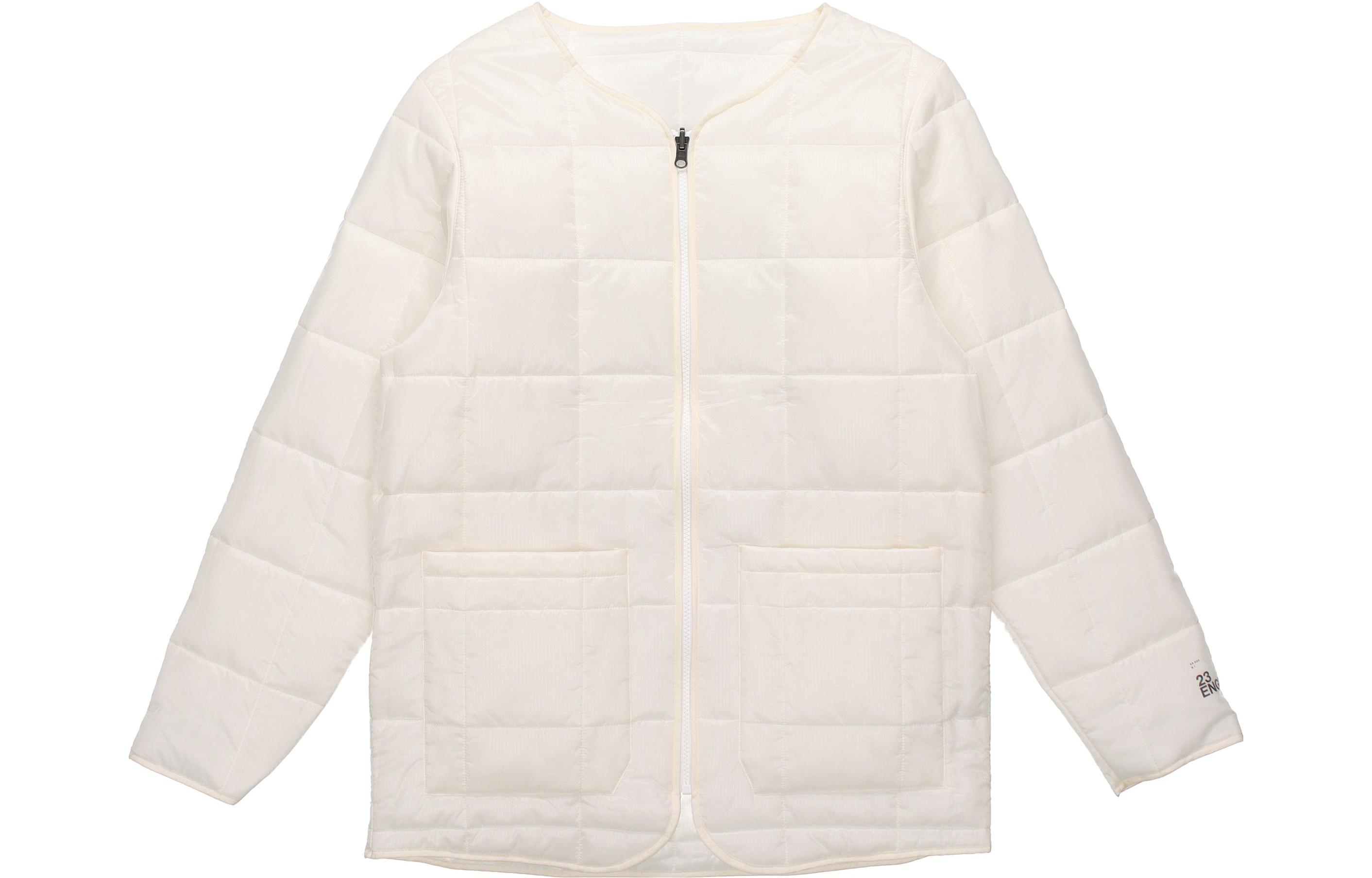 Shop Jordan 23 Engineered Jaket Hooded Kapas Set 2 Helai Putih Gading Lelaki. CU8626-100