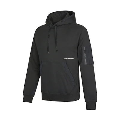 Jordan 23 Engineered Pullover Fleece Hoodie Black Unisex DM7861-010
