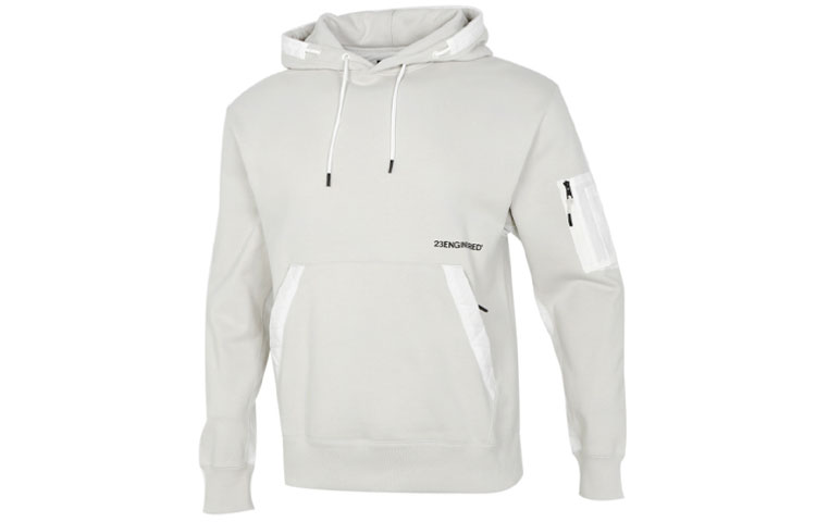 Jordan 23 Engineered Pullover Fleece Hoodie Men’s Grey DM7861-072 圖 2