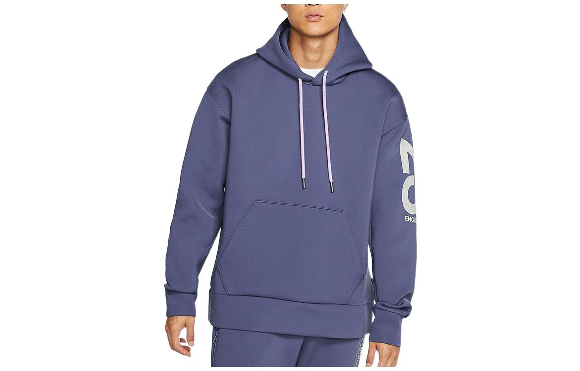 Jordan 23 Engineered Purple Graphic Print Hoodie for Men CD6059-557 圖 2