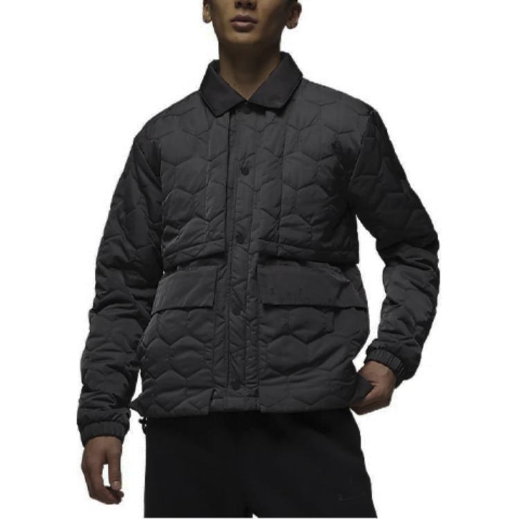 Purchase Jordan 23 Engineered Quilted Button-Up Jacket Dark Grey DV7696-022