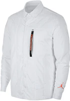 Jordan 23 Engineered Quilted Collar Jacket White () AJ1053-100 Jordan 23 Engineered Quilted Collar Jacket White () AJ1053-100