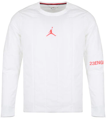 Jordan 23 Engineered Quilted Pullover Logo Sweatshirt Putih AJ1055-100 Buy Jordan 23 Engineered Quilted Pullover Logo Sweatshirt Putih AJ1055-100