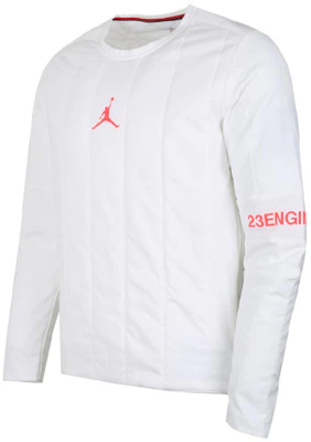 Jordan 23 Engineered Quilted Pullover Logo Sweatshirt Putih AJ1055-100 Shop Jordan 23 Engineered Quilted Pullover Logo Sweatshirt Putih AJ1055-100