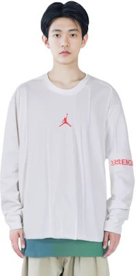 Jordan 23 Engineered Quilted Pullover Logo Sweatshirt Putih AJ1055-100 Cheap Jordan 23 Engineered Quilted Pullover Logo Sweatshirt Putih AJ1055-100