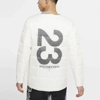 ジョーダン 23 エンジニアード リフレクティブ プリント パーカ 白/灰 フード付き メンズ CU8624-100 Sizing ジョーダン 23 エンジニアード リフレクティブ プリント パーカ 白/灰 フード付き メンズ CU8624-100
