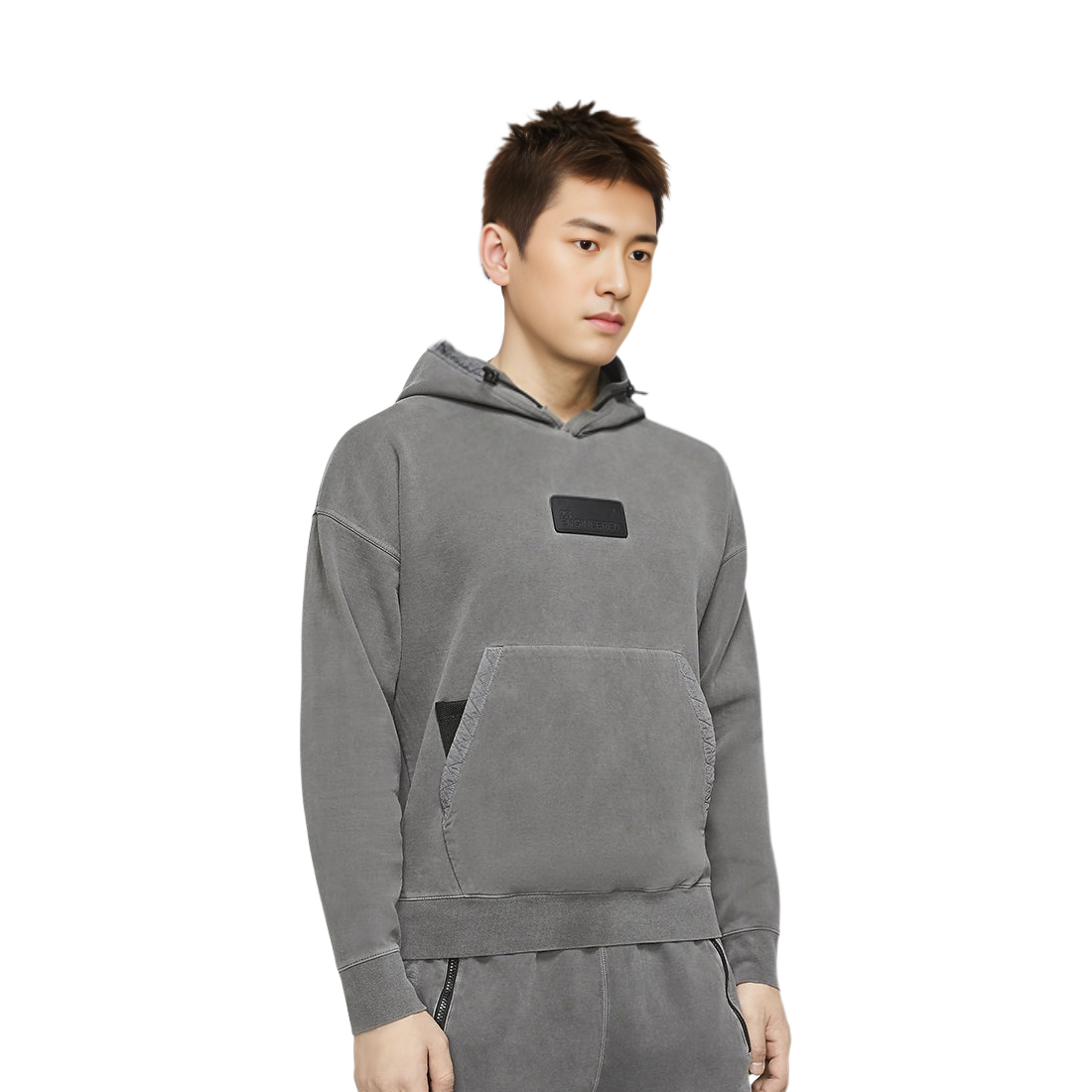 Jordan 23 Engineered Retro Hoodie Standard Fit Grey CJ5990-010 圖 4