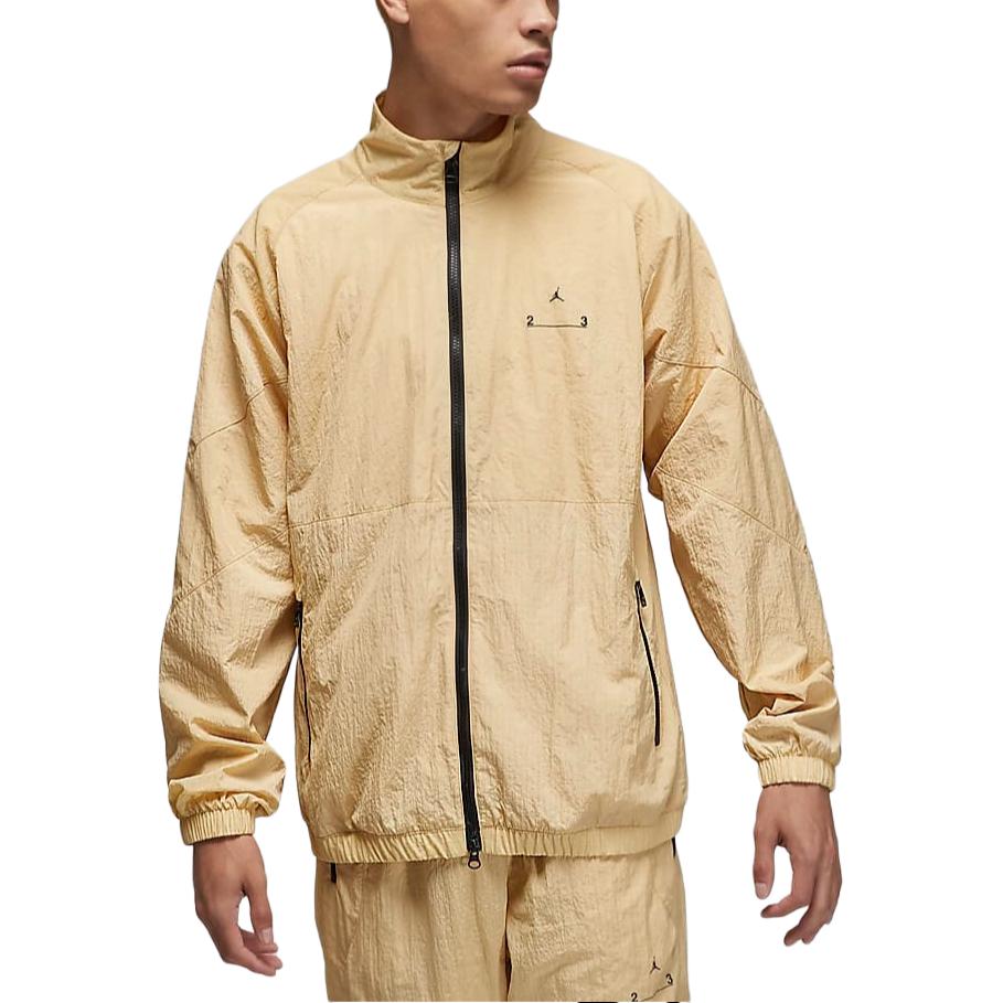 Jordan 23 Engineered Yellow Full-Zip Logo Jacket for Men DQ8073-252