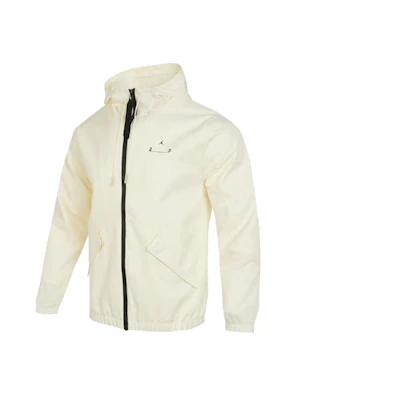 Jordan 23 Engineered Zip Hoodie Coconut Milk Logo Print DX9640-113