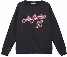 Jordan 23 Remastered Vintage Crewneck Sweatshirt Black () CT6283-010 Jordan 23 Remastered Vintage Crewneck Sweatshirt Black () CT6283-010
