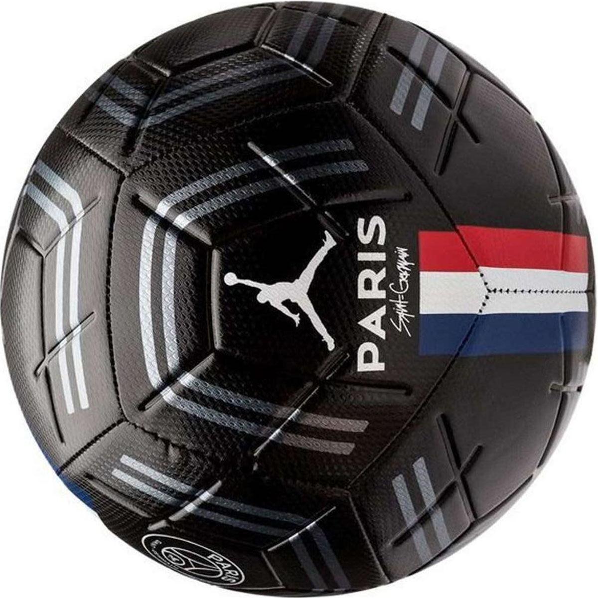 Details for Jordan 5 Soccer Ball PU Safe Comfortable Unisex Black CQ6384-010