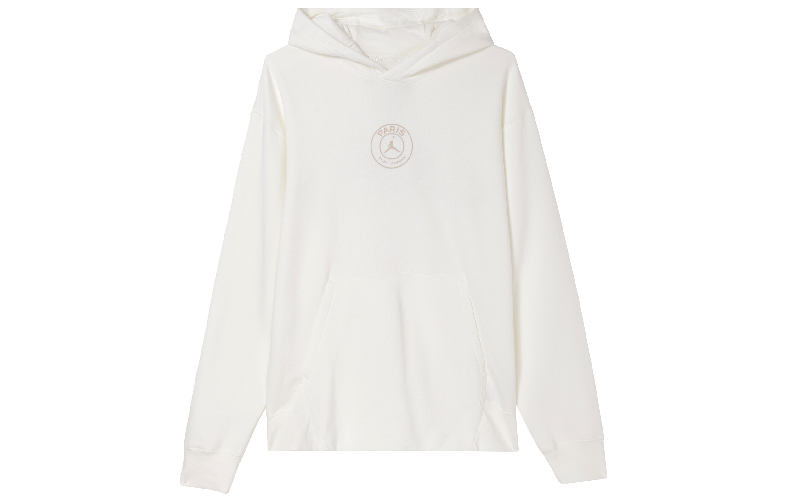 Jordan × PSG SS24 Paris Saint-Germain Hoodie Off-White Fleece Pullover FN5327-133