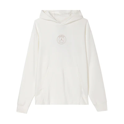 Jordan × PSG SS24 PSG Hoodie Off-White Fleece Pullover FN5327-133