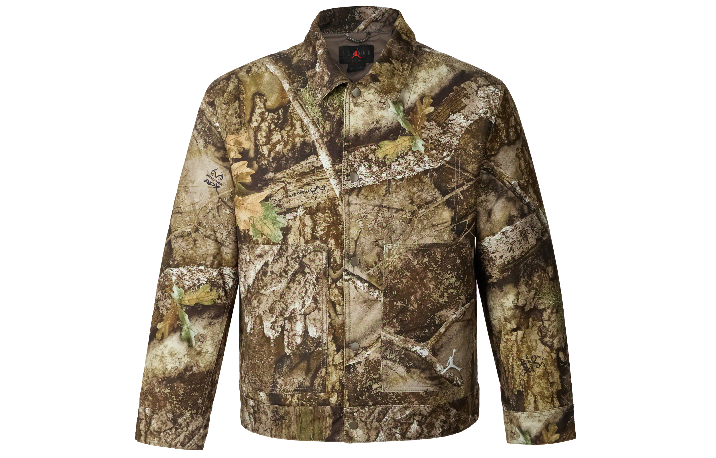 Jordan × Realtree Flight Chicago Camo Cotton Jacket Simple Stylish Design HV0650-222