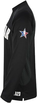 Jordan Black Raglan Lengan Panjang Kaos Crewneck Grafik Print. DX6752-010 Shop Jordan Black Raglan Lengan Panjang Kaos Crewneck Grafik Print. DX6752-010