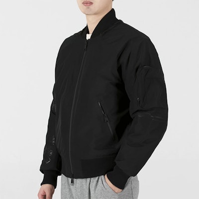 Jordan Black Winter Short Jacket with Pocket and Zipper. DJ0233-010 Purchase Jordan Black Winter Short Jacket with Pocket and Zipper. DJ0233-010
