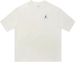 Jordan Casual Crewneck Short Sleeve T-Shirt Beige Color DZ0604-110 Jordan Casual Crewneck Short Sleeve T-Shirt Beige Color DZ0604-110