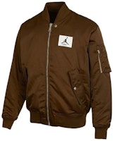 Jordan Casual Versatile Flight Jacket Brown. DQ7345-385 Jordan Casual Versatile Flight Jacket Brown. DQ7345-385