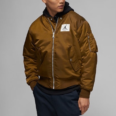 Jordan Jaket Kasual Serbaguna Flight Coklat. DQ7345-385 Shop Jordan Jaket Kasual Serbaguna Flight Coklat. DQ7345-385