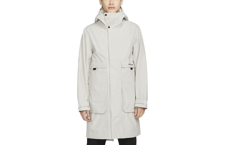 Jordan  Detachable Insulated Jacket Pale Bone Color. DC0063-072