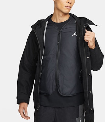 Jordan Detachable Warm Pocket Jacket Black. DC0063-010 Sizing Jordan Detachable Warm Pocket Jacket Black. DC0063-010