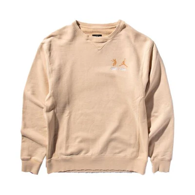 Jordan "Future Is Now" Capsule Logo Crewneck Sweatshirt Khaki ( US Fit) DJ9522-268