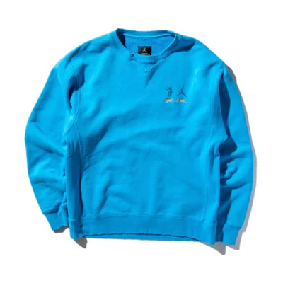 Jordan "Future Is Now" Union Logo Crewneck Sweatshirt Blue ( US Version) DJ9522-483