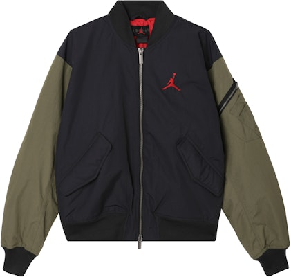 乔丹Letterman黑色羊毛拉链夹克 HV5152-045 Order 乔丹Letterman黑色羊毛拉链夹克 HV5152-045