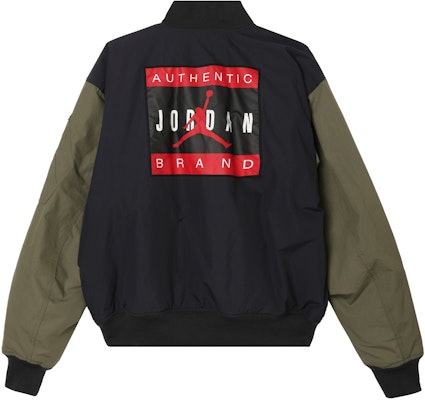 乔丹Letterman黑色羊毛拉链夹克 HV5152-045 Lookbook 乔丹Letterman黑色羊毛拉链夹克 HV5152-045