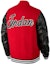 Lookbook 乔丹红色棒球夹克胸前六冠王印花 - 返校季款 BQ5166-657