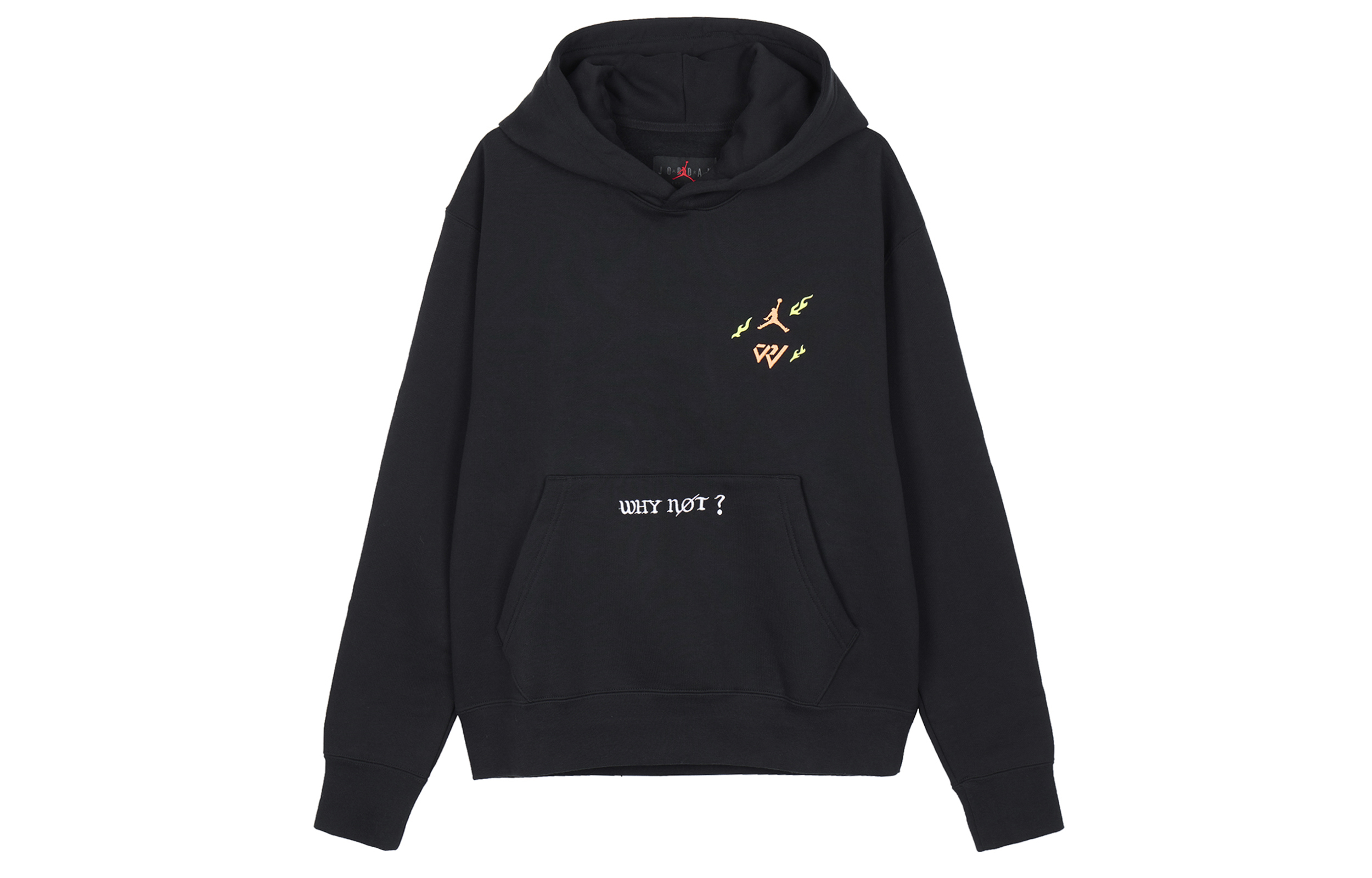 Jordan "Why Not?" Hoodie Black Casual Athletic Sweatshirt DD3320-010