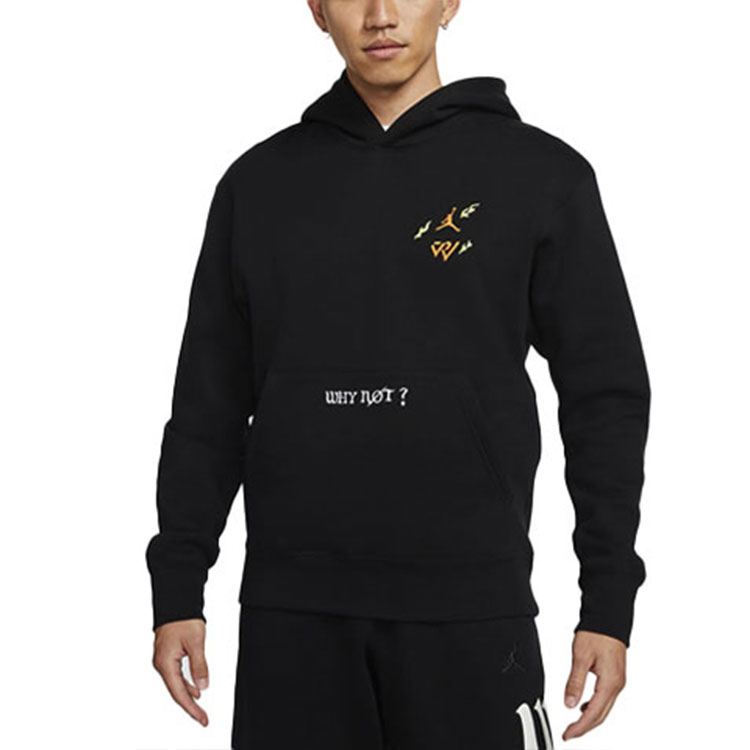 Purchase Jordan "Why Not?" Hoodie Black Casual Athletic Sweatshirt DD3320-010
