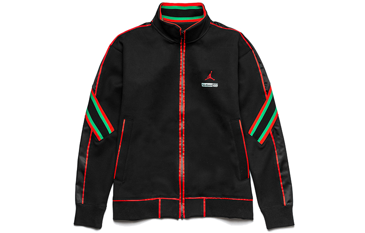 Jordan "Why Not?" x FACETASM Collaboration Striped Print Stand Collar Jacket DC4638-010