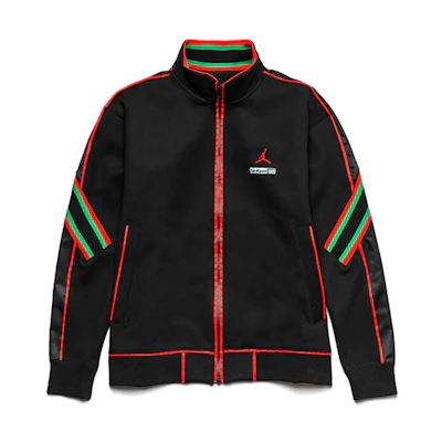 Jordan "Why Not?" FACETASM Collaboration Striped Print Stand Collar Jacket DC4638-010
