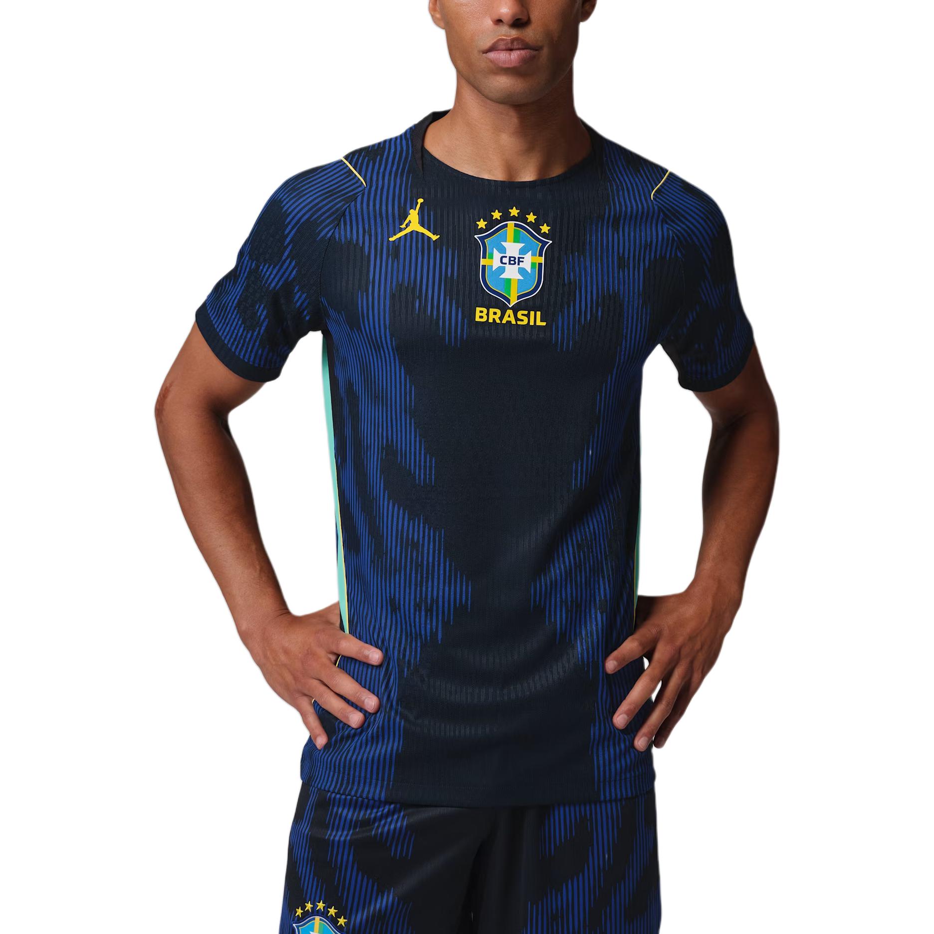 Jordan Aero-FIT 2026 Brazil Away Jersey Player Edition Football Shirt IU1074-417