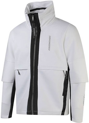 乔丹 Air 23 工程款拼色拉链夹克 白色 BQ5766-100 Lookbook 乔丹 Air 23 工程款拼色拉链夹克 白色 BQ5766-100